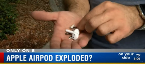 AirPods-ն ամերիկացու ականջում այրվել է