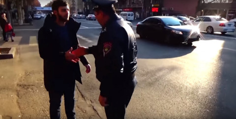 ՃՈ-ն սկսել է տուգանել կարգազանց հետիոտներին 3000-ից 5000 դրամով