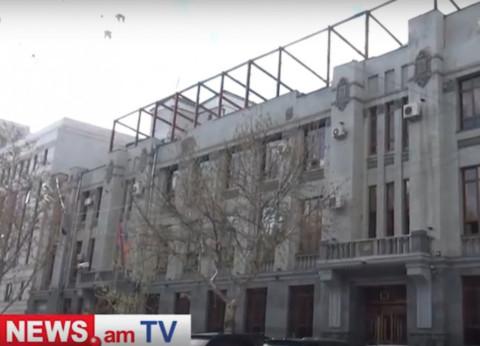 Ի՞նչ է կառուցվում Գլխավոր դատախազության շենքի տանիքին
