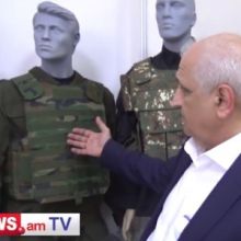 Հայկական արտադրության զրահաբաճկոն. ստեղծողները վստահեցնում են՝ արտասահմանյանին ոչնչով չի զիջում