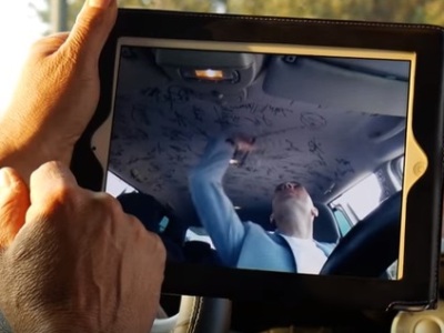 Italy cab driver collects famous footballers’ signatures in his car
