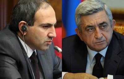 Սարգսյան-Փաշինյան հանդիպումը տեւեց մի քանի րոպե. Սերժ Սարգսյանը հեռացավ