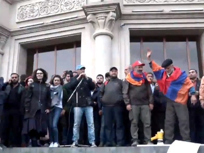 Փաշինյանի գլխավորած շարժման հանրահավաքը Գյումրիում