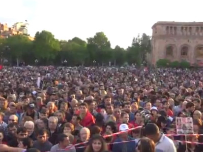 Հանրահավաք Հանրապետության հրապարակում