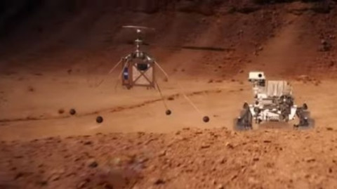 NASA-ն Մարս կուղարկի ոչ մեծ ուղղաթիռ