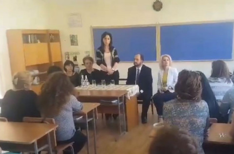 ԿԳ նախարարը այցելել է թիվ 189 դպրոց եւ դրամահավաքի դեպք բացահայտել