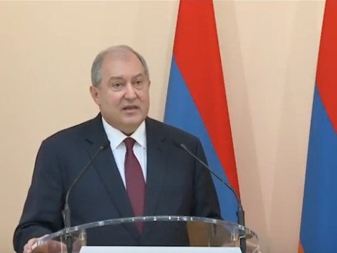 Մեր անվտանգությունը նախ և առաջ Արցախի հարցի արդար լուծումն է. նախագահի ելույթը
