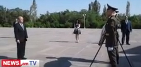 Ֆրանսիայի ԱԳ նախարարն այցելեց Ծիծեռնակաբերդ