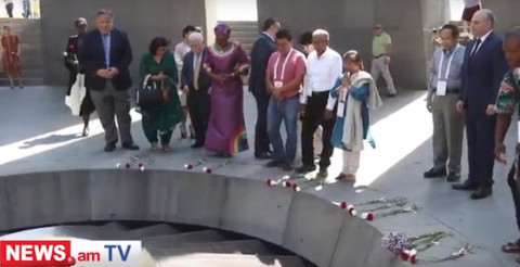 «Ավրորա» մրցանակի հավակնորդներն այցելեցին Ծիծեռնակաբերդ