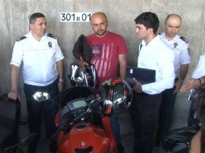 Ճանապարհային ոստիկանության պետի հանդիպումը մոտոցիկլավարների հետ