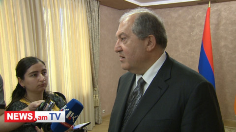 Որեւէ ցանկություն չունեմ խառնվել Արցախի ներքին գործերին. Արմեն Սարգսյան