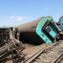 Ղազախստանում գնացքը դուրս է եկել գծերից