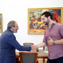Նիկոլ Փաշինյանն ընդունել է Ալեքսիս Օհանյանին