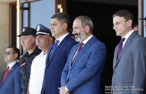 Ոստիկանության զորքերը մեկնեցին մարտակական հերթապահության. ներկա էր վարչապետը