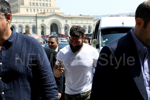 Dan Bilzerian after getting Armenian citizenship