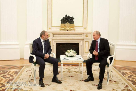 Մեր միջեւ առանձնահատուկ հարաբերություններ են ձեւավորվել․ Փաշինյանը՝ Պուտինին