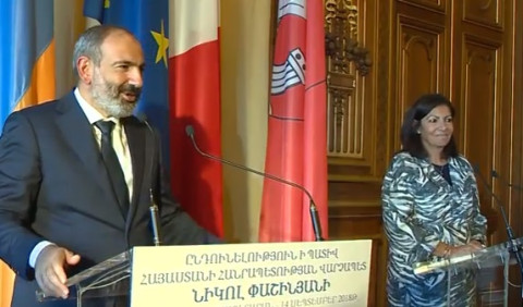 Փաշինյանը Ֆրանսիայում հիշել է Երևանում՝ Ռոդենի արձանի մոտ իր հավաքները