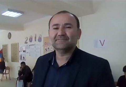 Հանձնաժողովի անդամը չճանաչեց Երեւանի քաղաքապետի՝ ԺՈՒԿ-ի թեկնածուին