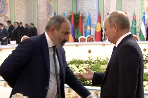 «Ոտքի վրա» քննարկում Պուտինի և Փաշինյանի միջև