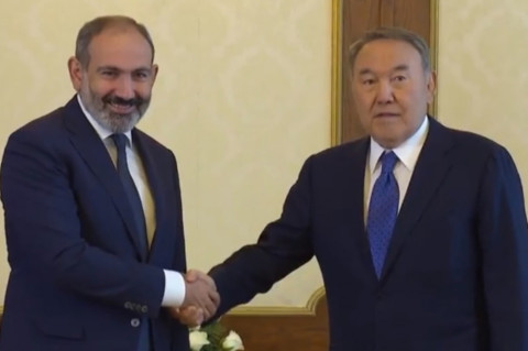 Փաշինյան–Նազարբաև հանդիպում Դուշանբեում