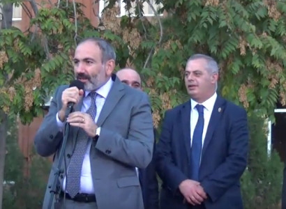 Փաշինյանը Արմավիրում մասնակցում է քաղաքապետի իրենց թեկնածուի ընտրարշավին