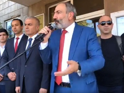 Նիկոլ Փաշինյանը Կապանում է