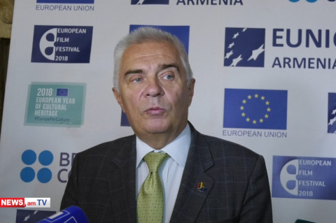 «Ինչո՞ւ չցուցադրել եվրովուդյան ֆիլմեր». Եվրոպական ֆիլմերի փառատոնի բացումը Երեւանում