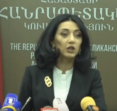 Փաշինյանը փառահեղ է քննադատում Հանրապետականին. Արփինե Հովհաննիսյան