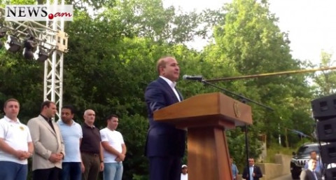 Վարչապետ Հովիկ Աբրահամյանը մասնակցեց «Բազե-2014»-ի բացման արարողությանը