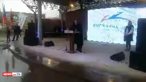 Անձրեւ է գալիս, բայց ես ձեզ հետ եմ. Ծառուկյանը՝ եղեգնաձորցիներին