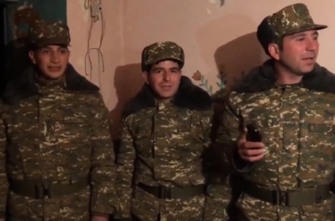 Ձմեռ պապն այցելել է դիրքեր