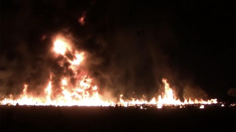 Footage from Mexico pipeline explosion
