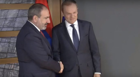 Նիկոլ Փաշինյանի և Դոնալդ Տուսկի հանդիպումը
