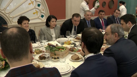 Փաշինյանն ընդունել է Վրաստանի նախագահին. միասին ճաշել են