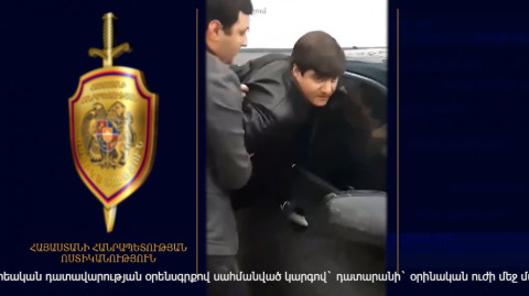Ինչպես են Երեւանում ոստիկանները բերման ենթարկում քրեական հեղինակություն Աստրախանցի Հայկոյին