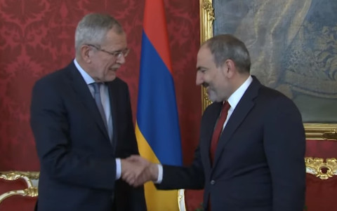 Փաշինյանի հանդիպումը Ավստրիայի նախագահի հետ