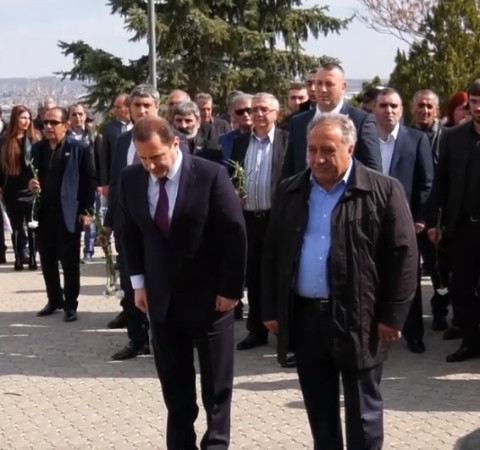ԵԿՄ նորընտիր վարչությունը և Դավիթ Տոնոյանն այցելեցին «Եռաբլուր»