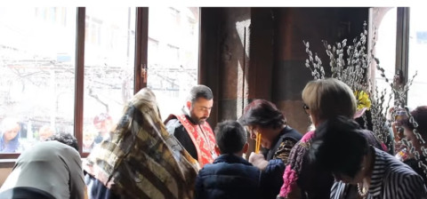 Ծաղկազարդը` Երեւանում