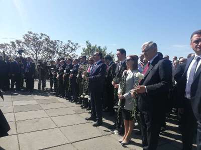 Հայաստանի քաղաքական վերնախավը Հաղթանակի զբոսայգում է