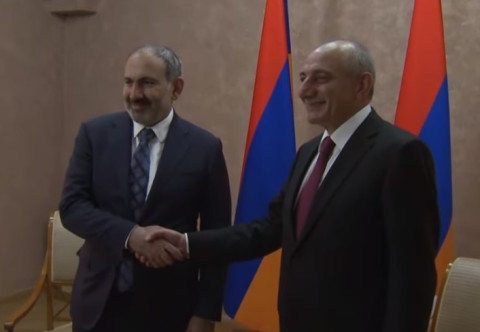 Նիկոլ Փաշինյանի և Բակո Սահակյանի հանդիպումը