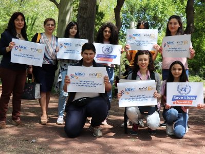 «Բարձրաձայնե՛նք, փրկե՛նք կյանքեր». ֆլեշմոբ Բաղրամյան պողոտայում