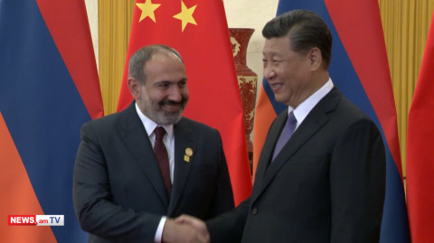 Փաշինյանը Պեկինում հանդիպել է Չինաստանի նախագահի հետ