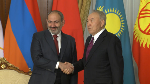 Փաշինյան–Նազարբաեւ հանդիպումը Նուր–Սուլթանում