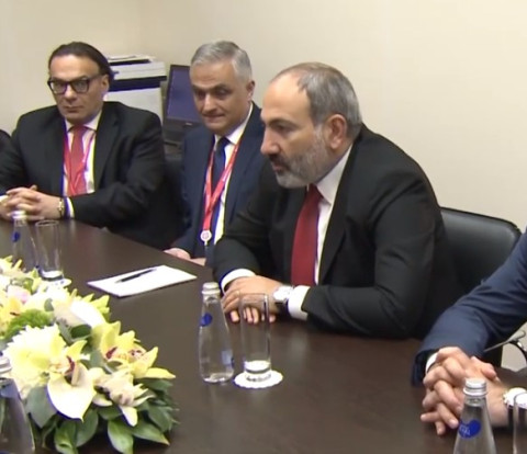Փաշինյանի և Իսրայելի էկոնոմիկայի նախարարության նորարարության կենտրոնի տնօրենի հանդիպումը