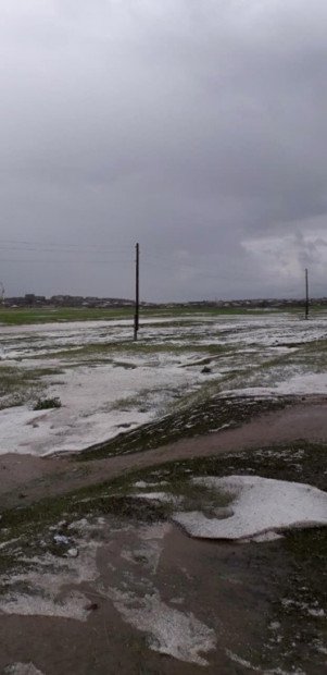 Ուժեղ կարկուտ Գավառում