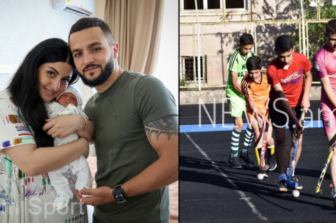 SportLifeVlog. Հայաստանում խաղում են խոտի հոկեյ. interview հայր դարձած Արամ Ավագյանի հետ