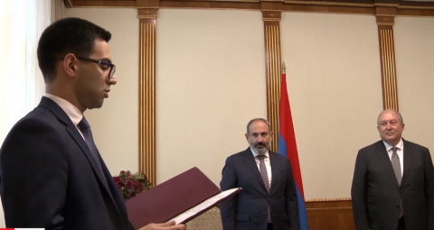 Արդարադատության նախարարը երդվեց
