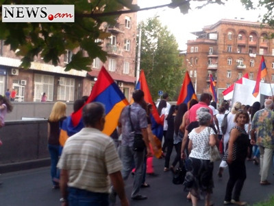 Խաղաղության, միասնության և համերաշխության երթ Երևանում