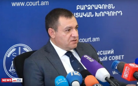 Դատավորների բարեվարքության գործընթացը պետք է սկսել ինձնից. ԲԴԽ նախագահ