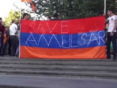 Ի պաշտպանություն Ամուլսարի` քայլերթ Երեւանում